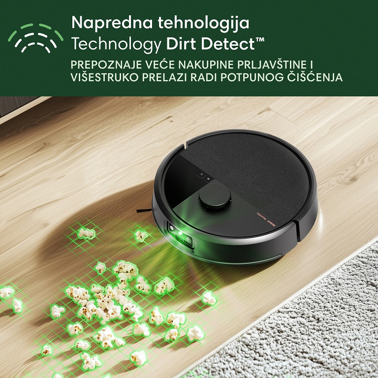 Dirt Detect prepoznaje veće nerede