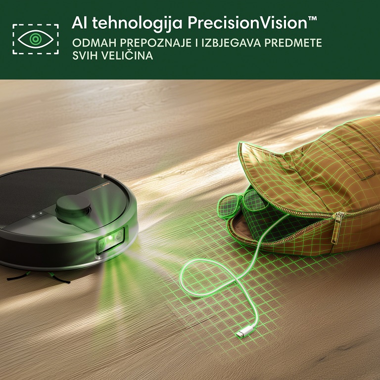 PrecisionVision AI izbegava prepreke