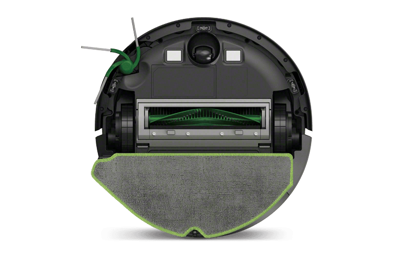 Roomba_115_Combo_AutoEmpty_Black_Photo_Studio_Underside_Standing Roomba® 115 Combo Robot + Baza AutoEmpty™ Black
