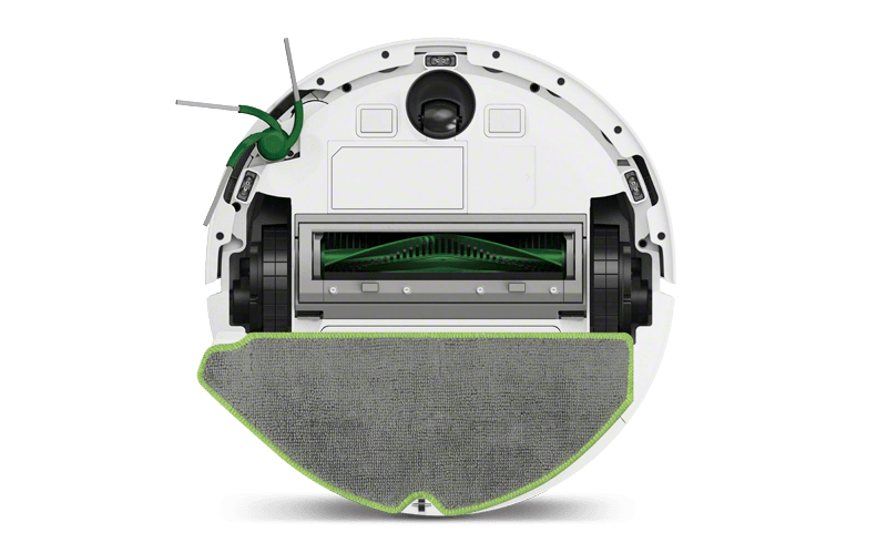Roomba_115_Combo_AutoEmpty_White_Photo_Studio_Underside_Standing Roomba® 115 Combo Robot + Baza AutoEmpty™ White