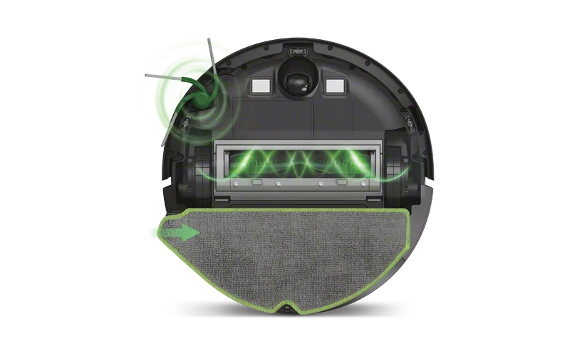 Roomba® 115 Combo Robot Black - Irobot