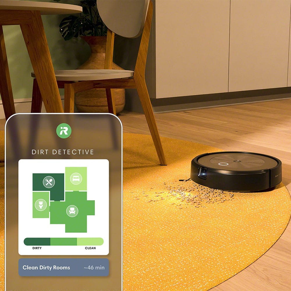 Roomba j j Photo InSitu Kitchen DirtDetective AppOverlay x