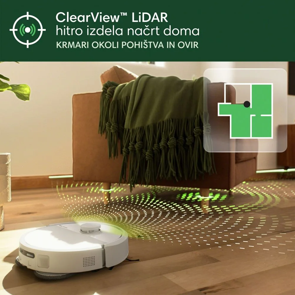 galerija-6w Roomba® Plus 405 Combo robot + AutoWash™ White