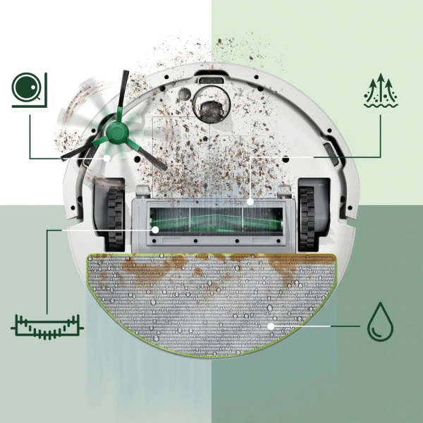 Roomba&reg; 105 Combo Robot + AutoEmpty&trade; Black