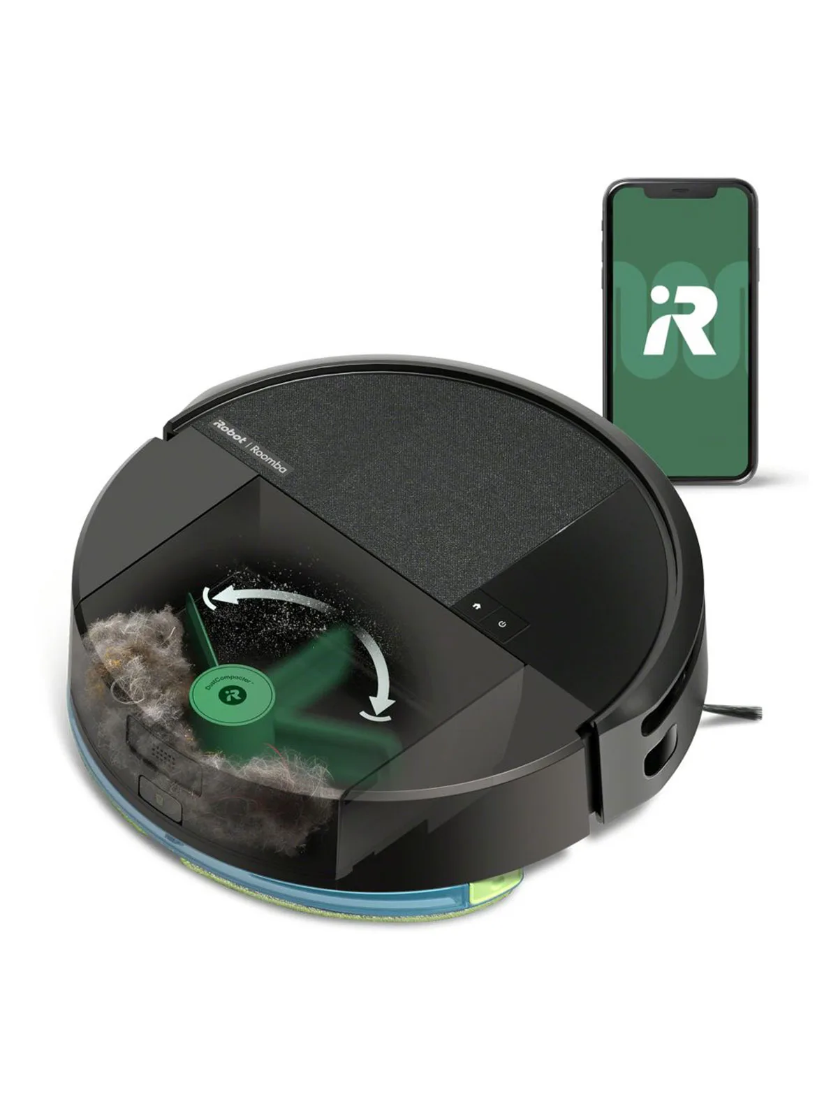 Roomba® 205 DustCompactor™ Combo Robot Black