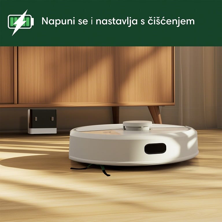Roomba Combo White Photo eCommerce Recharging x hr HR
