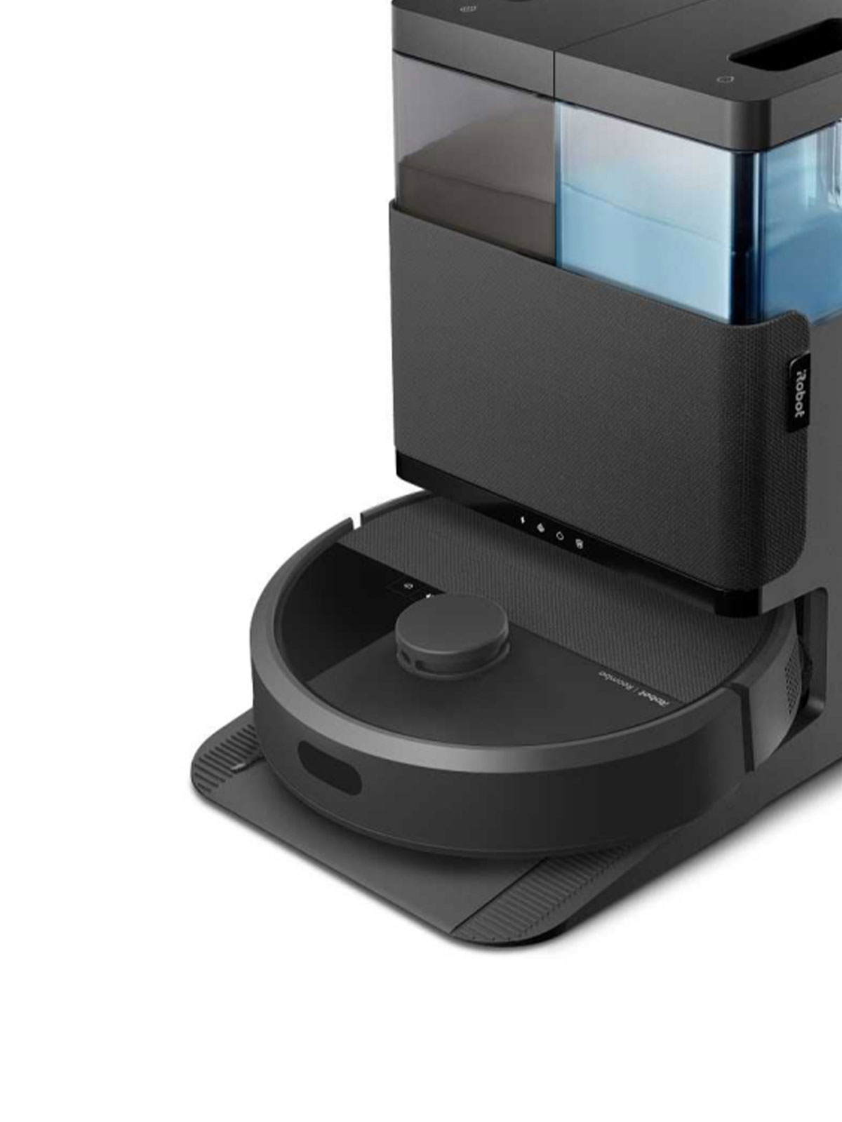 Roomba® Plus 405 Combo robot + AutoWash™ Black