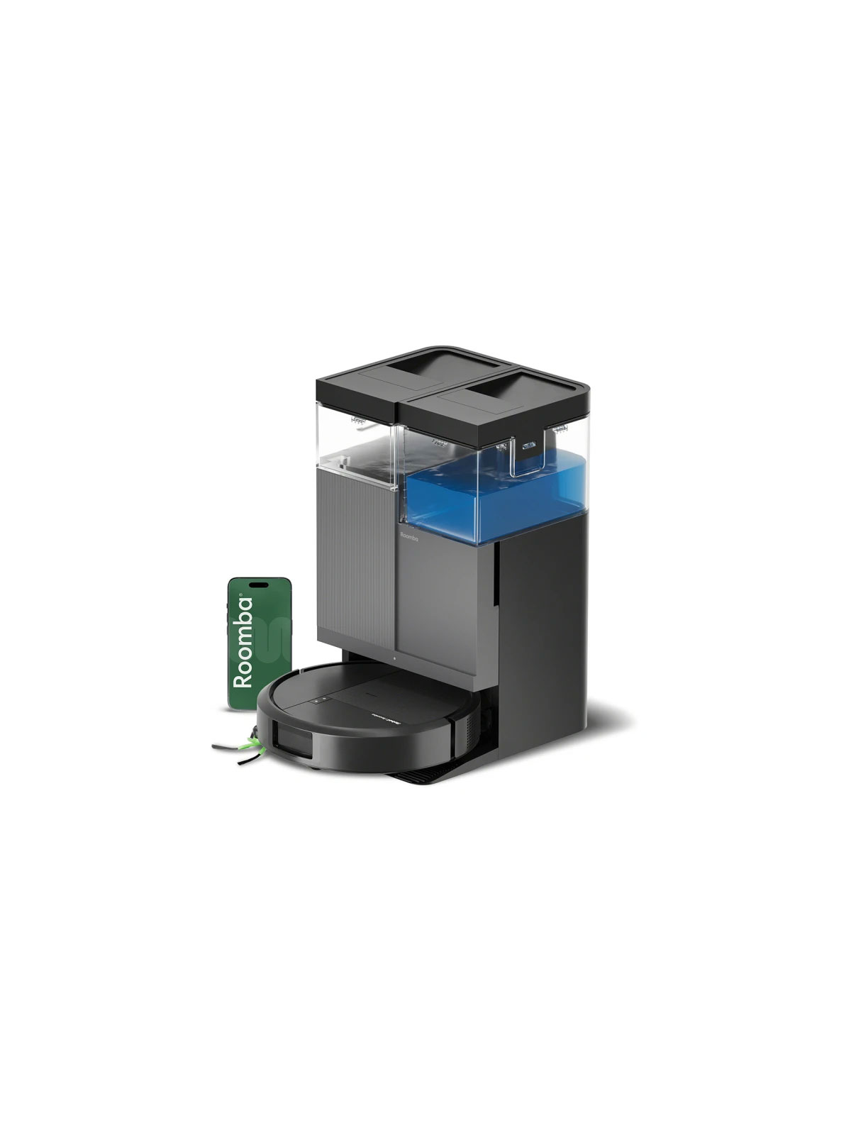 Roomba&reg; Plus 415 Combo Robot + AutoWash&trade; baza Black